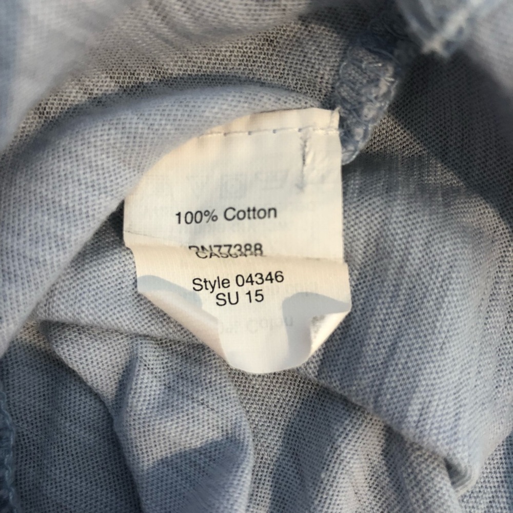 Madewell Whisper Cotton V-neck Pocket Tee Shirt - Picture 5 of 6